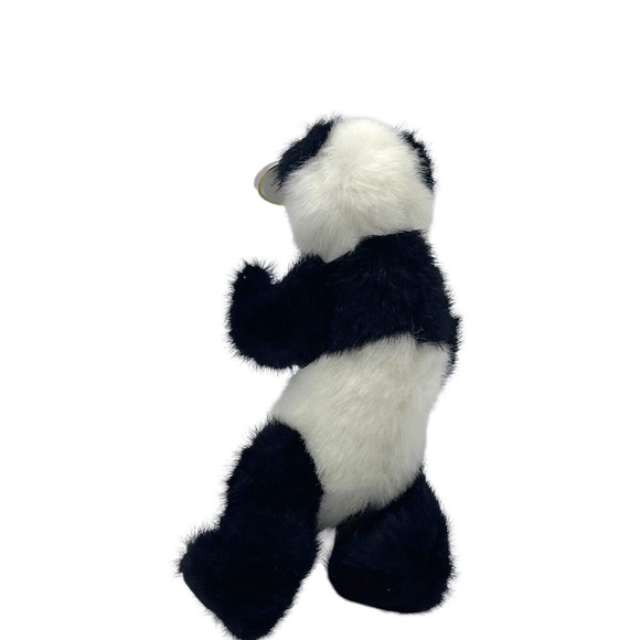 Ty Attic Treasures Collection Beanie Baby CHECKERS the Panda Bear RETIRED - Picture 4 of 9